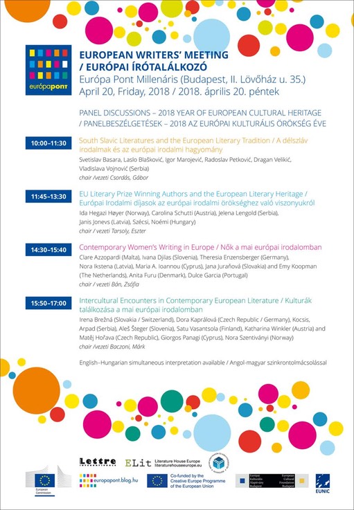 European Writers' Meeting 2018